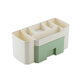 Plain Color Desktop Cosmetic Case With Small Drawer Storage Box Storage Box Desktop Organizer