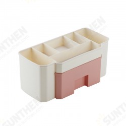 Plain Color Desktop Cosmetic Case With Small Drawer Storage Box Storage Box Desktop Organizer Plain Color Desktop Cosmetic Case With Small Drawer Storage Box Storage Box Desktop Organizer