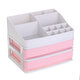 Plastic Cosmetic Box Drawer Makeup Organizer Makeup Desktop Storage Box Container Nail Casket Holder Jewelry Organizer Desktop Organizer