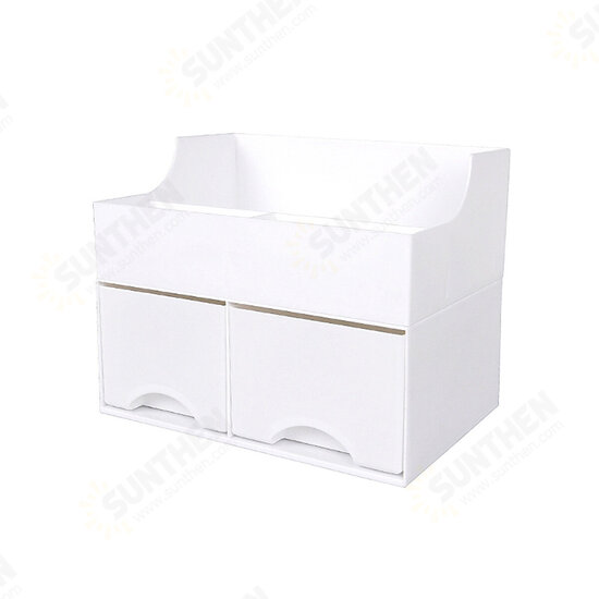 Removable Cosmetics Storage Box Makeup Organizer Drawer Desktop Stationery Storage Box Nail Polish Lipstick Storage Box Jewelry Case