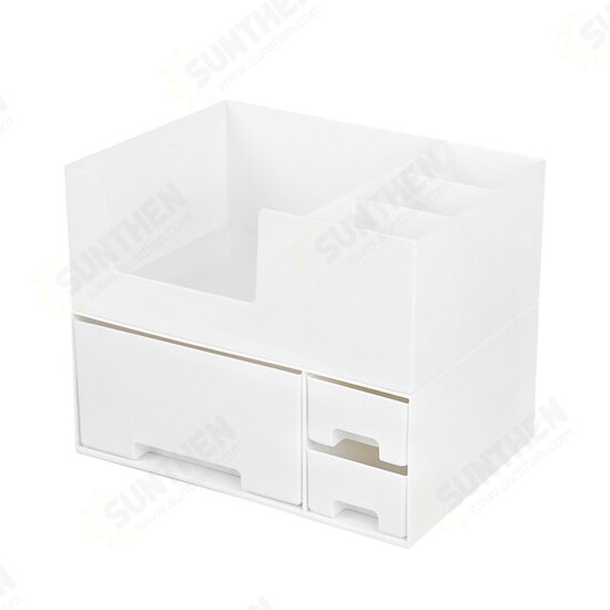 Removable Cosmetics Storage Box Makeup Organizer Drawer Desktop Stationery Storage Box Nail Polish Lipstick Storage Box Jewelry Case