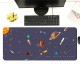 Rocket Explore Game Mouse Pad Large Size Desktop Game Thickened Locked Edge Anti-slip Rubber Mouse Mat For Home Office