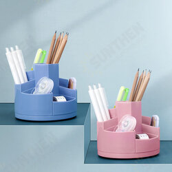Rotating Pen Holder Student Creative Football-shape Desktop Organozer Storage Box Storage Rack for Home Office Rotating Pen Holder Student Creative Football-shape Desktop Organozer Storage Box Storage Rack for Home Office