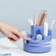 Rotating Pen Holder Student Creative Football-shape Desktop Organozer Storage Box Storage Rack for Home Office