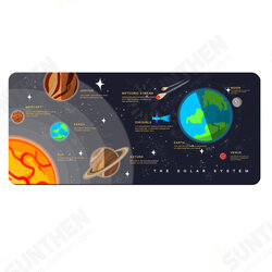 Space Game Mouse Pad Large Size Desktop Game Thickened Locked Edge Anti-slip Rubber Mouse Mat Desk Mat For Home Office Space Game Mouse Pad Large Size Desktop Game Thickened Locked Edge Anti-slip Rubber Mouse Mat Desk Mat For Home Office