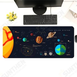 Space Planet Game Mouse Pad Large Size Desktop Game Thickened Locked Edge Anti-slip Rubber Mouse Mat For Home Office Space Planet Game Mouse Pad Large Size Desktop Game Thickened Locked Edge Anti-slip Rubber Mouse Mat For Home Office