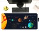 Space Planet Game Mouse Pad Large Size Desktop Game Thickened Locked Edge Anti-slip Rubber Mouse Mat For Home Office