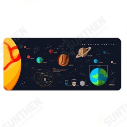 Space Planet Game Mouse Pad Large Size Desktop Game Thickened Locked Edge Anti-slip Rubber Mouse Mat For Home Office Space Planet Game Mouse Pad Large Size Desktop Game Thickened Locked Edge Anti-slip Rubber Mouse Mat For Home Office