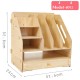 Stationery Container Desktop Drawer Organizer Desktop Storage Box Brush Container Office Pencil Holder Pen Box Tool Gift For Students Childs