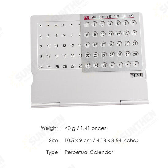 Super Perpetual Unique 100 Years Perpetual Calendar Office Supplies