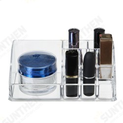 Transparent Cosmetics Storage Box Combination Rack Desktop Organizer Lipstick Powder Display Box Multilayer with Drawer Storage Box Transparent Cosmetics Storage Box Combination Rack Desktop Organizer Lipstick Powder Display Box Multilayer with Drawer Storage Box