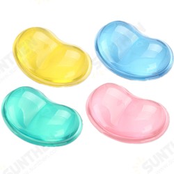 Transparent Silicone Wrist Rest Mouse Pad Gel Wrist Support Hand Rest for Home Office Transparent Silicone Wrist Rest Mouse Pad Gel Wrist Support Hand Rest for Home Office