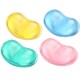 Transparent Silicone Wrist Rest Mouse Pad Gel Wrist Support Hand Rest for Home Office