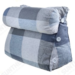 Triangle Back Cushion Bedside Pillow Soft Reading Back Waist Protection Detachable Pillow for Sofa Bed Office Chair Rest Triangle Back Cushion Bedside Pillow Soft Reading Back Waist Protection Detachable Pillow for Sofa Bed Office Chair Rest