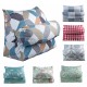 Triangle Back Cushion Bedside Pillow Soft Reading Back Waist Protection Detachable Pillow for Sofa Bed Office Chair Rest