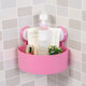 Triangular Bathroom Shelf Wall Hanging Bathroom Suction Cup Corner Rack Shelf Storage Rack