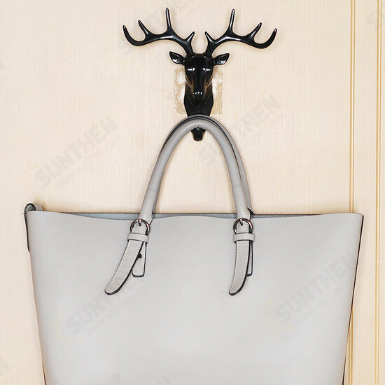 Vintage Deer Horns Wall Mounted Floating Shelves Rack Wall Hook Stand Wall Decoration for Hanging Clothes Hat Scarf Key Vintage Deer Horns Wall Mounted Floating Shelves Rack Wall Hook Stand Wall Decoration for Hanging Clothes Hat Scarf Key