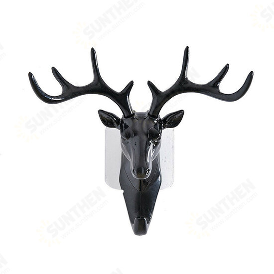 Vintage Deer Horns Wall Mounted Floating Shelves Rack Wall Hook Stand Wall Decoration for Hanging Clothes Hat Scarf Key Vintage Deer Horns Wall Mounted Floating Shelves Rack Wall Hook Stand Wall Decoration for Hanging Clothes Hat Scarf Key