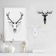 Vintage Deer Horns Wall Mounted Floating Shelves Rack Wall Hook Stand Wall Decoration for Hanging Clothes Hat Scarf Key Vintage Deer Horns Wall Mounted Floating Shelves Rack Wall Hook Stand Wall Decoration for Hanging Clothes Hat Scarf Key