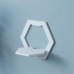 Wall Shelf Punching Wall-mounted TV Background Wall Hanger Bedroom Balcony Bedside Wall Creative Flower Pot Stand Wall Shelf Punching Wall-mounted TV Background Wall Hanger Bedroom Balcony Bedside Wall Creative Flower Pot Stand