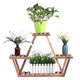 Wooden Outdoor Plant Pot Stand Flower Display Shelf Home Garden Indoor Flower Pot Stand Rack