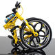 1:10 Mini Bike Model Openable Folding Mountain Bicycle Bend Racing Alloy Model Toys