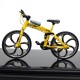 1:10 Mini Bike Model Openable Folding Mountain Bicycle Bend Racing Alloy Model Toys