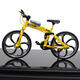 1:10 Mini Bike Model Openable Folding Mountain Bicycle Bend Racing Alloy Model Toys