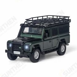 1:32 Alloy Land Rovers Defenders Rear Wheel Pull Back Diecast Car Model Toy with Sound Light for Gift Collection 1:32 Alloy Land Rovers Defenders Rear Wheel Pull Back Diecast Car Model Toy with Sound Light for Gift Collection
