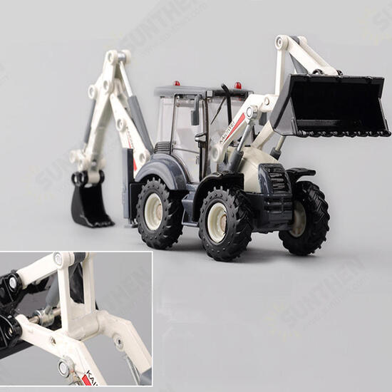1:50 Alloy ABS Diecast Excavator 4 Wheel Loader Two Way Forklift Bulldozer Backhoe Loader Model Truck Toys Gifts Collection 1:50 Alloy ABS Diecast Excavator 4 Wheel Loader Two Way Forklift Bulldozer Backhoe Loader Model Truck Toys Gifts Collection