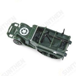 1:72 M3 DIY Assembly 4D Half Track Armored Diecast Vehicle Model for Kids Gift 1:72 M3 DIY Assembly 4D Half Track Armored Diecast Vehicle Model for Kids Gift