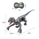 2.4G 5CH RC Raptors Velociraptor Dinosaur Electric Walking Simulation Animal Remote Control Jurassic Dinobot Model with Sound and Lights Toy for Kids Gift