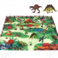28/33/34/63/65Pcs Multi-style Diecast Dinosaurs Model Play Set Educational Toy with Play Mat for Kids Christmas Birthday Party Gift 28/33/34/63/65Pcs Multi-style Diecast Dinosaurs Model Play Set Educational Toy with Play Mat for Kids Christmas Birthday Party Gift