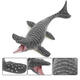 28*9.5*4.5cm Mosasaurus Dinosaur Model Simulation Animal Children's Toys