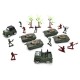 307PCS 4-9CM Military Soldier Army Men Figure Model Building Suit For Kids Children Gift Toys