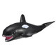 30cm White Shark Killer Whale Soft Model Toys Glue Material