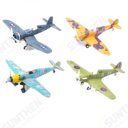 4D Model Plastic Aircraft Assemble Plane Toy 1/48 Supermarine Spitfire Fighter 18*22CM 4D Model Plastic Aircraft Assemble Plane Toy 1/48 Supermarine Spitfire Fighter 18*22CM