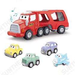 5Pcs Cartoon Inertial Sound And Light Vehicle Boy Kid Toy Color Cartoon Car Model for Kids Toys 5Pcs Cartoon Inertial Sound And Light Vehicle Boy Kid Toy Color Cartoon Car Model for Kids Toys