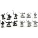 60PCS Sliver Black Mixing Static Model Toys For Kids Children Gift