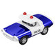 Alloy Police Pull Back Diecast Car Model Toy for Gift Collection Home Decoration