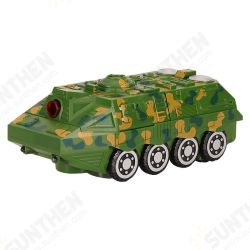 Electric Acousto-optic Universal Wheel Transform Armed Vehicle Model with LED Lights Music Diecast Toy for Kids Gift Electric Acousto-optic Universal Wheel Transform Armed Vehicle Model with LED Lights Music Diecast Toy for Kids Gift