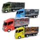 Engineering Alloy Car Diecast Model Set Portable Storage Large Container Transport Vehicle 6 Loaded Car