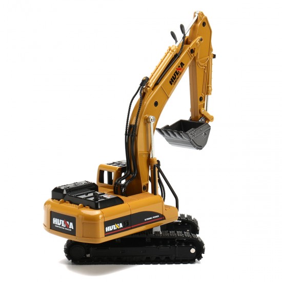 1:50 Alloy Excavator Diecast Model High Simulation Engineering Digging Machine Kids Toys