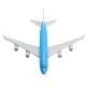 NEW 16cm Airplane Metal Plane Model Aircraft B747 KLM Aeroplane Scale Airplane Desk Toy