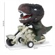 Simulation Dinosaur Inertial Motorcycle Model Tyrannosaurus Triceratops Dinosaur Toy Car Toys for Boys Girls Birthday Gift