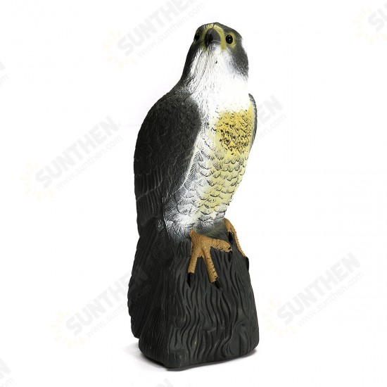 Simulation Falcon Hawk Decoy Bird Pigeon Deterrent Scarer Repeller Garden Lawn Decor Hallowmas Decoration