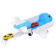 Storage Transport Aircraft Model Inertia Diecast Model Car Set Toy for Children's Gift