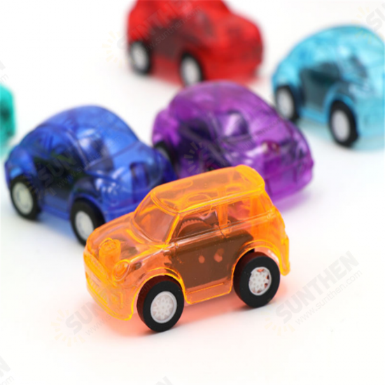 Transparent Mini Pull Back Car Plastic Toys Children's Toys Transparent Mini Pull Back Car Plastic Toys Children's Toys