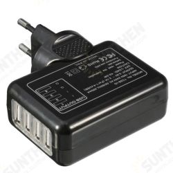4 USB Port Multi-function AC 5.0V 2.1A Adapter US / EU / UK / AU Plug Wall Charger 4 USB Port Multi-function AC 5.0V 2.1A Adapter US / EU / UK / AU Plug Wall Charger