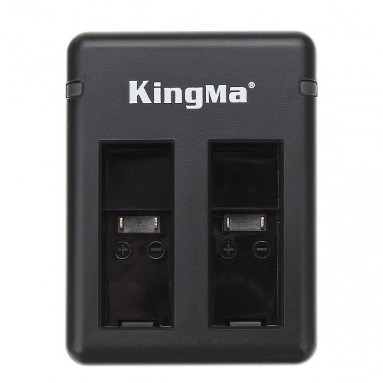 5V 2A Dual Battery Charger Charge 2 Battery for Kingma GoPro Hero5 Hero6